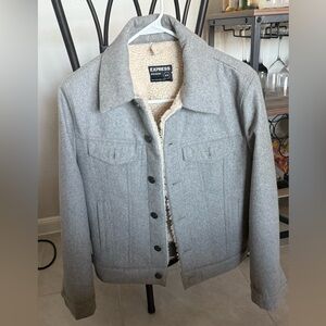 Express Gray Jacket